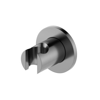 Držák sprchy SAT Aurum pevný broušený gun metal SATBAURDPBGM