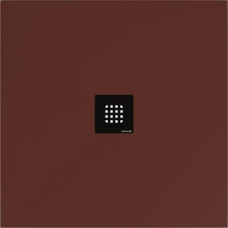 Sprchová vanička štvorcová Polysan Flexia 90x90 cm liaty mramor hnedá 71546.71