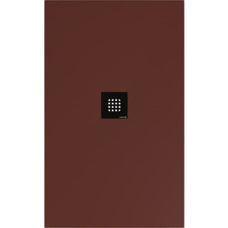 Sprchová vanička obdĺžniková Polysan Flexia 130x80 cm liaty mramor hnedá 72899.71