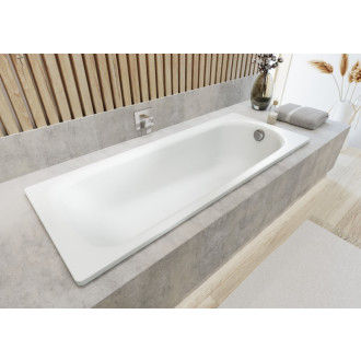 Kompletná súprava obdĺžniková vaňa Kaldewei Saniform Plus 170x70 cm smaltovaná oceľ ľavá aj pravá s montážnou sadou KALDEWEISET2