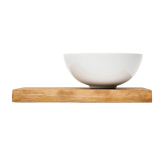 Doska pod umývadlo s umývadlom Naturel Wood 45x4x24 cm dub mat DMDUB45UM