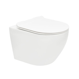 Wc s doskou softclose závesné zadný odpad WC01R