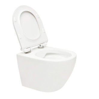 Wc s doskou softclose závesné zadný odpad WC01R