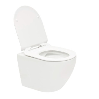 Wc s doskou softclose závesné zadný odpad WC01R