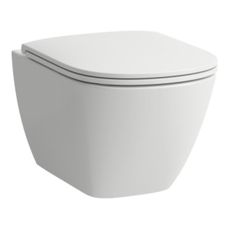 WC s doskou softclose závesné Laufen Lua zadný odpad H8660800000001
