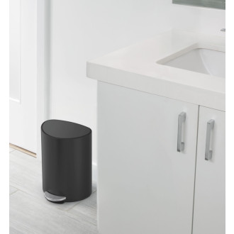 Pedálový odpadkový kôš Simplehuman 6 l čierna matná oceľ SHCW2109