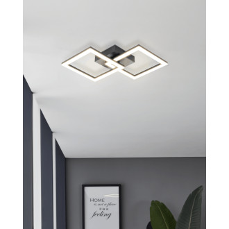 LED Stropné osvetlenie Eglo HUERTA-E čierna 74058