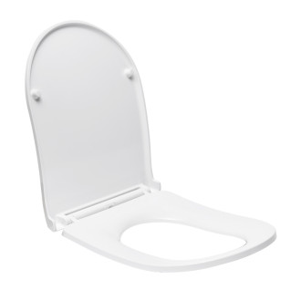 Wc doštička softclose SAT Ergo biela SATERGP