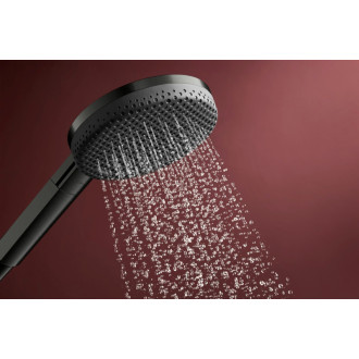 Sprchový set Hansgrohe Raindance Alive Select S kartáčovaný čierny chróm 24601340