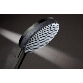 Sprchový set Hansgrohe Raindance Alive Select S kartáčovaný čierny chróm 24601340