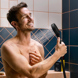 Sprchový set Hansgrohe Activera Select S matná čierna 28050670