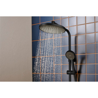 Sprchový systém Hansgrohe Activera S bez batérie matná čierna 28074670