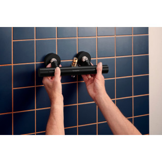 Sprchová batéria Hansgrohe Activera Select S so sprchovým setom 150 mm matná čierna 28876670