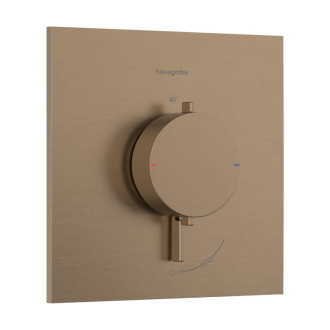 Sprchová baterie Hansgrohe Ecostat Comfort E bez podomítkového tělesa kartáčovaný bronz 33710140