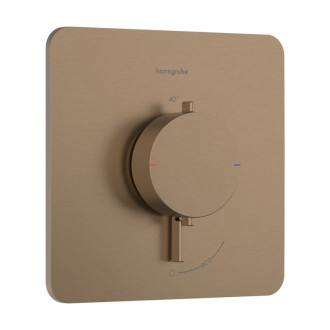 Sprchová baterie Hansgrohe Ecostat Comfort Q bez podomítkového tělesa kartáčovaný bronz 33712140