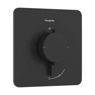 Sprchová baterie Hansgrohe Ecostat Comfort Q bez podomítkového tělesa matná černá 33712670