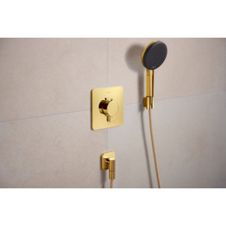 Sprchová batéria Hansgrohe Ecostat Comfort Q bez podomietkového telesa leštený vzhľad zlata 33712990