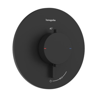 Sprchová baterie Hansgrohe Ecostat Comfort S bez podomítkového tělesa matná černá 33714670