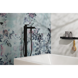 Vaňová batéria Hansgrohe Zesis S s vaňovým setom matná čierna 74445670