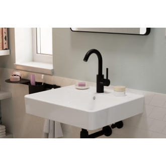 Umývadlová batéria Hansgrohe Zesis S s výpustou matná čierna 74740670