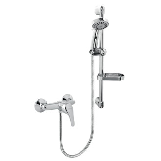 Sprchová batéria Novaservis Titania Iris so sprchovacím setom 150 mm chróm 92061KIT,0