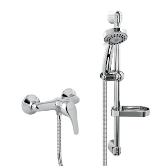 Sprchová batéria Novaservis Titania Iris so sprchovacím setom 150 mm chróm 92061KIT,0