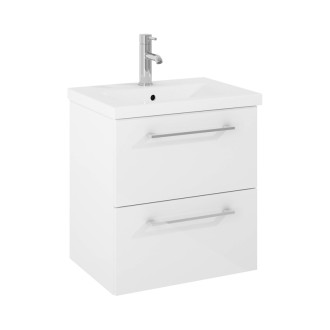 Kúpeľňová skrinka pod umývadlo Jika Ponta 50x53x38,6 cm biela H40J5214025001