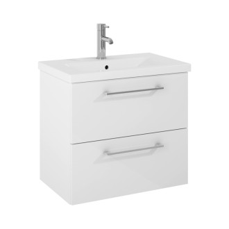 Kúpeľňová skrinka pod umývadlo Jika Ponta 60x53x38,6 cm biela H40J5224025001