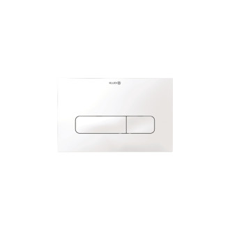 KLUDI-UNIFIX OVLÁDACIE TLAČIDLO 24X15 H1,2CM MATNÁ BIELA 30PP0153