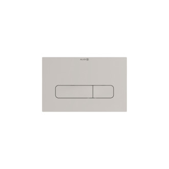 KLUDI-UNIFIX OVLÁDACIE TLAČIDLO 24X15 H1,2CM MATNÉ SVETLO ŠEDÁ 30PP01O2