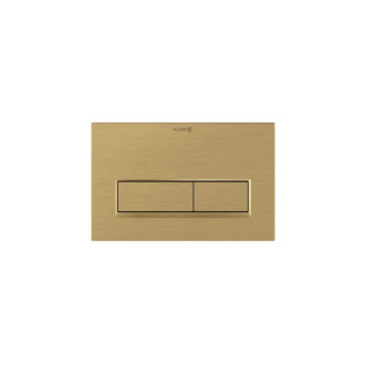 KLUDI-UNIFIX OVLÁDACIE TLAČIDLO 24x15 H1,2 CM BRUSHED GOLD 32PP01N0