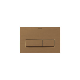 KLUDI-UNIFIX OVLÁDACIE TLAČIDLO 24x15 H1,2 CM BRUSHED BRONZE 32PP01N1
