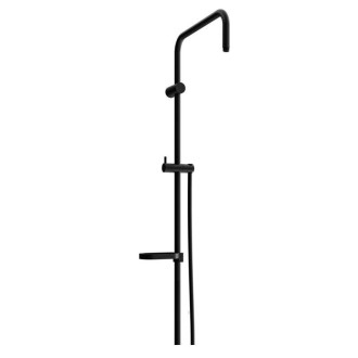 MEXEN Sprchový set X Black, hladká hadica 150 cm 79391-70
