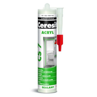 Akrylový tmel Ceresit CS 7 biela 280 ml CS7