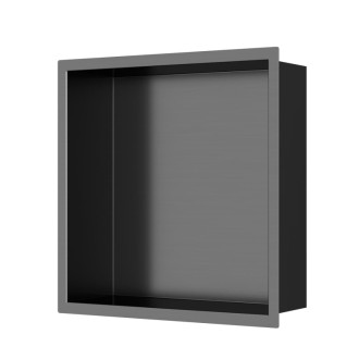 Vstavaná polička SAT Aurum gun metal 33x33 cm SATAURN3030BGM