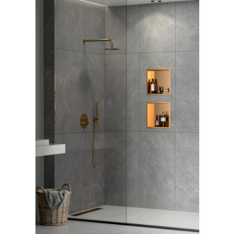 Vstavaná polička SAT Aurum rose gold 33x33 cm SATAURN3030BRG