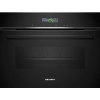 Kompaktní vestavná trouba Siemens 60 x 45 cm černá CB734G1B1