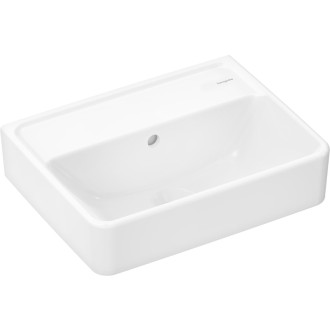 Umývadlo Hansgrohe Xanuia Q 45x34 cm bez otvoru pre batériu, s prepadom 61140450