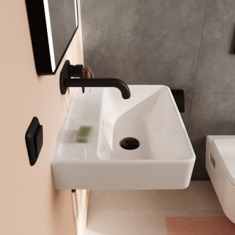 Umývadlo Hansgrohe Xanuia Q 50x39 cm bez otvoru pre batériu, s prepadom 61143450