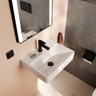 Umývadlo Hansgrohe Xanuia Q 50x39 cm otvor pre batériu, bez prepadu 61144450