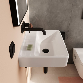 Umývadlo Hansgrohe Xanuia Q 50x39 cm bez otvoru pre batériu, bez prepadu 61145450