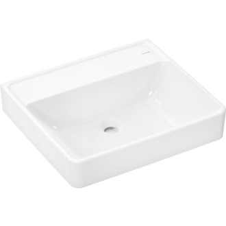 Umývadlo Hansgrohe Xanuia Q 55x48 cm bez otvoru pre batériu, bez prepadu 61148450