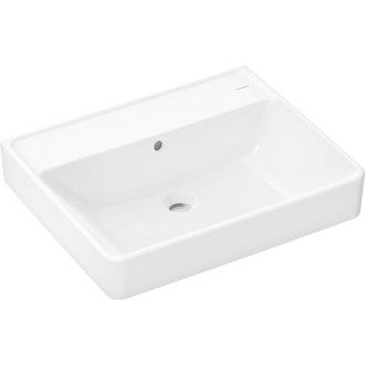 Umývadlo Hansgrohe Xanuia Q 60x48 cm bez otvoru pre batériu, s prepadom 61149450