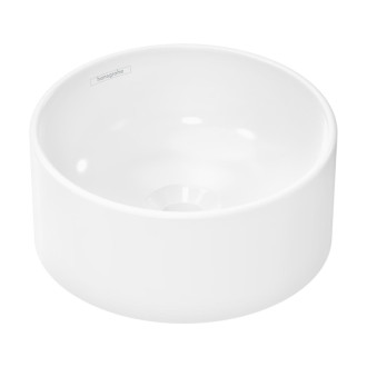 Umývadlo na dosku Hansgrohe Xuniva S 30x30 cm bez otvoru pre batériu, bez prepadu 60163450