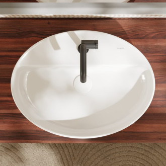 Umývadlo na dosku Hansgrohe Xuniva D 60x45 cm otvor pre batériu uprostred 60170450