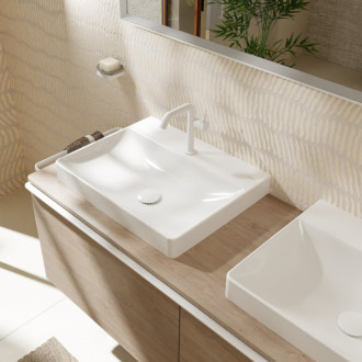 Umývadlo Hansgrohe Xelu Q 60x48 cm otvor pre batériu, bez prepadu 61018450