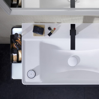 Umývadlo Hansgrohe Xelu Q 80x48 cm s dvoma otvormi pre batériu 61031450