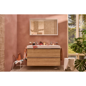 Umývadlo Hansgrohe Xelu Q 120x48 cm s dvoma otvormi pre batériu 61042450
