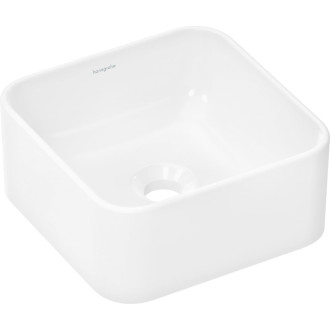 Umývadlo na dosku Hansgrohe Xuniva Q 30x30 cm bez otvoru pre batériu, bez prepadu 61074450