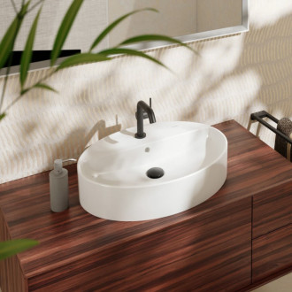Umývadlo na dosku Hansgrohe Xuniva D 60x45 cm otvor pre batériu uprostred 61078450